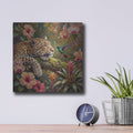 'Unexpected Friendship Jungle Jewels' by Veve – Metal Wall Art, 12x12 room view