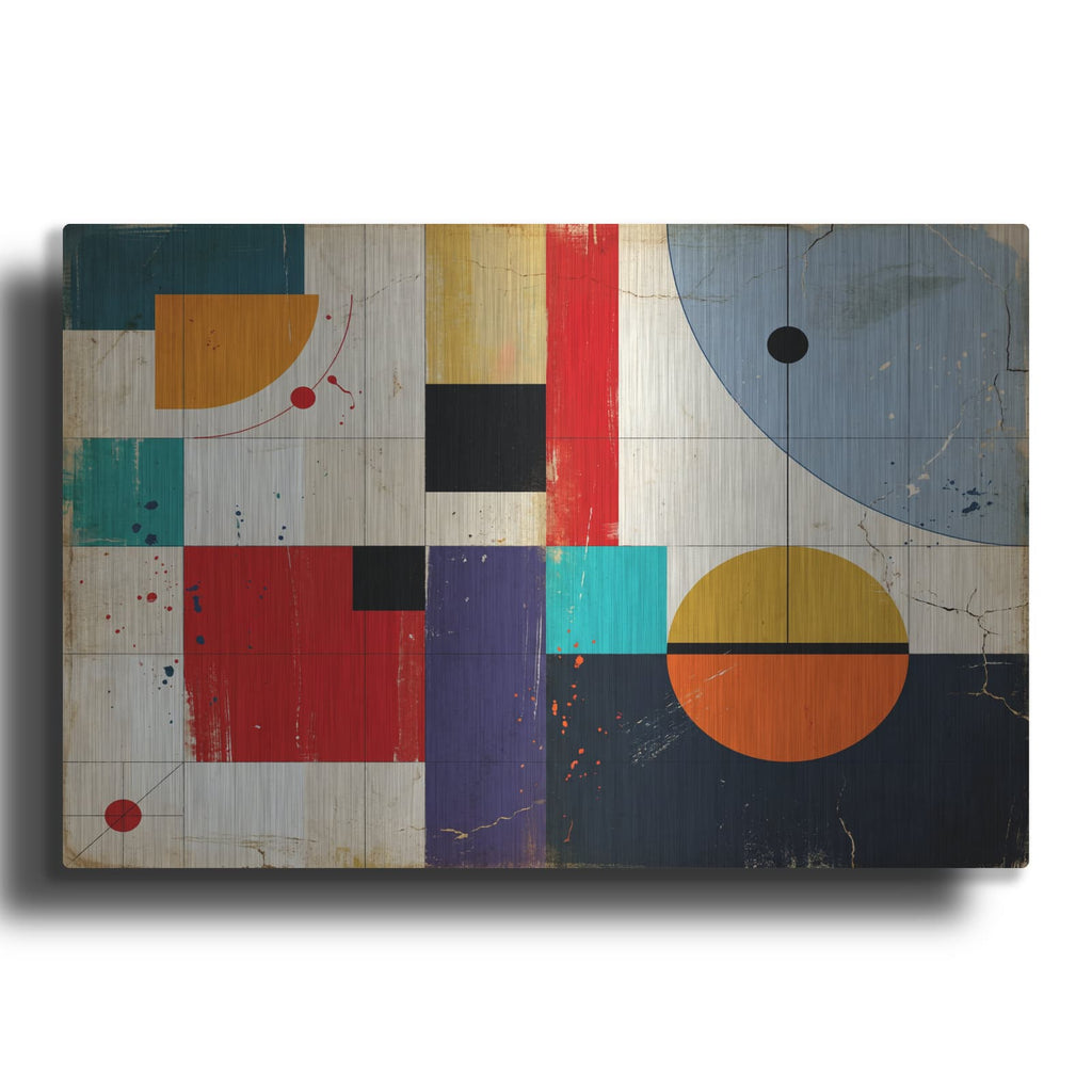 'Urban Mosaic' by Veve – Metal Wall Art
