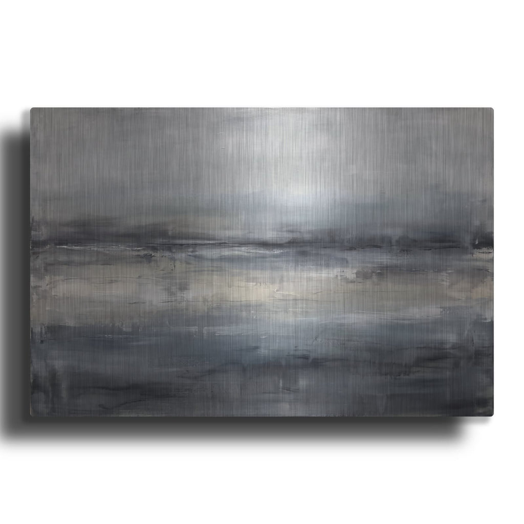 'Veiled Horizon' by Veve – Metal Wall Art