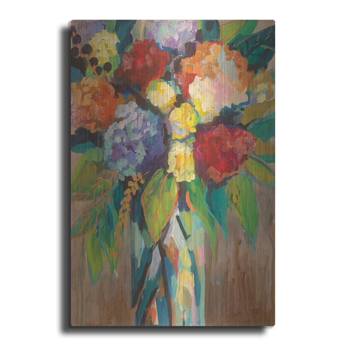 'Colorful' by Jeanette Vertentes – Metal Wall Art