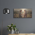 'Visitation of Mary to Elizabeth' by Veve – Metal Wall Art, 24x12 room view