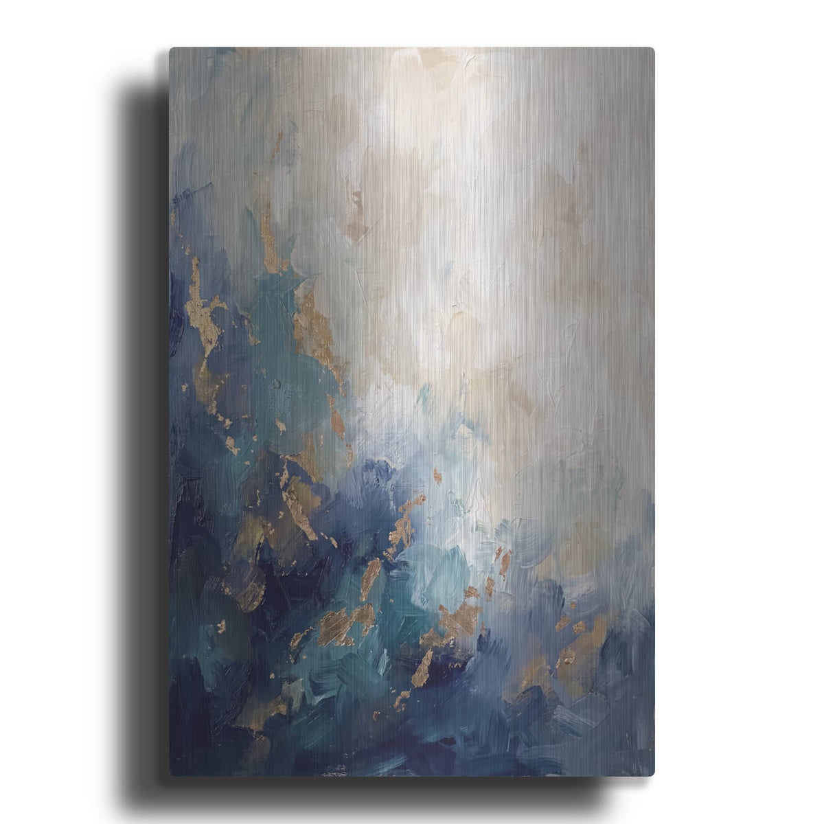 'Whispered Depths' by Veve – Metal Wall Art