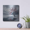 'Winter Rowan Berries' by Veve – Metal Wall Art, 12x12 room view