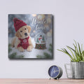 'Winter Time' by Veve – Metal Wall Art, 12x12 room view