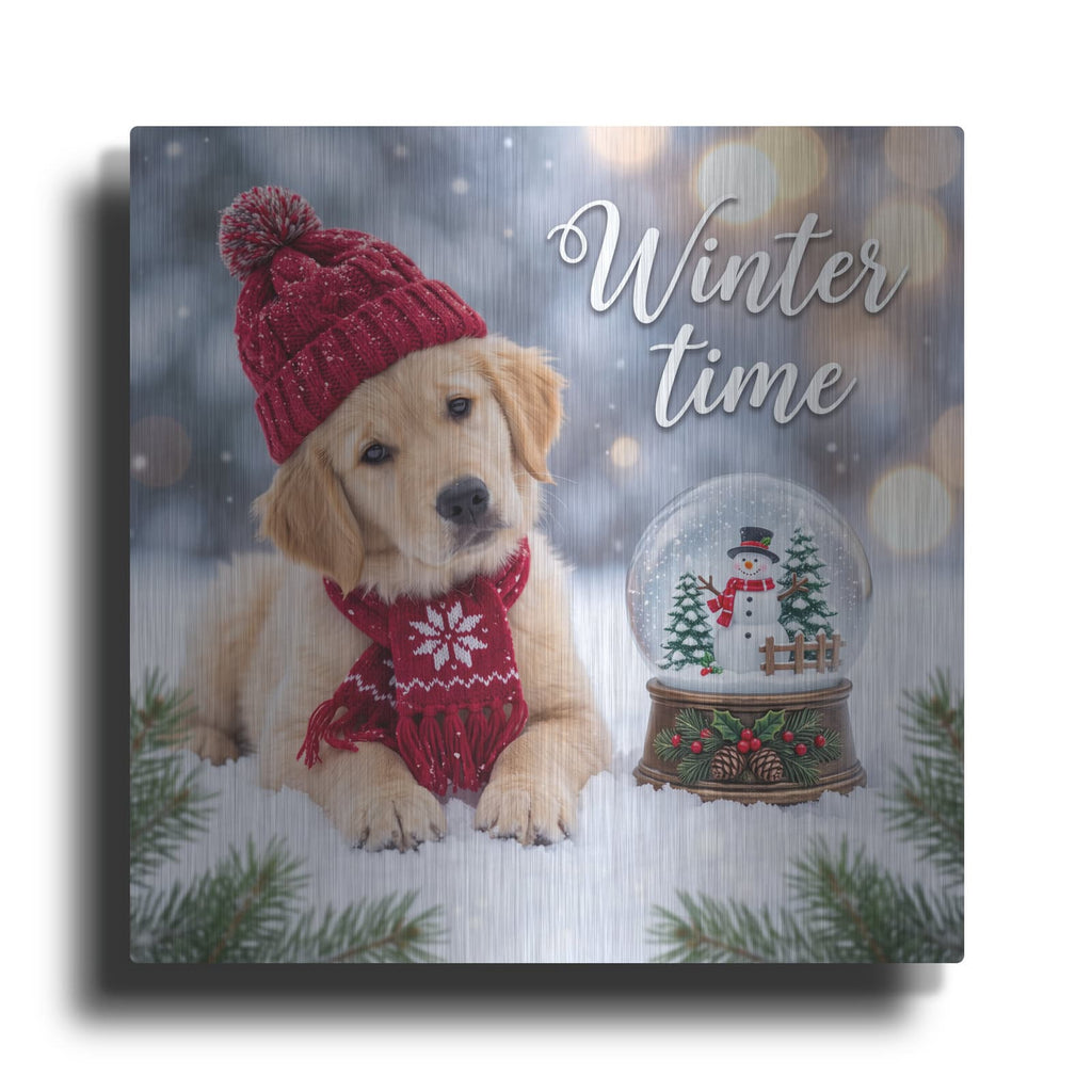 'Winter Time' by Veve – Metal Wall Art