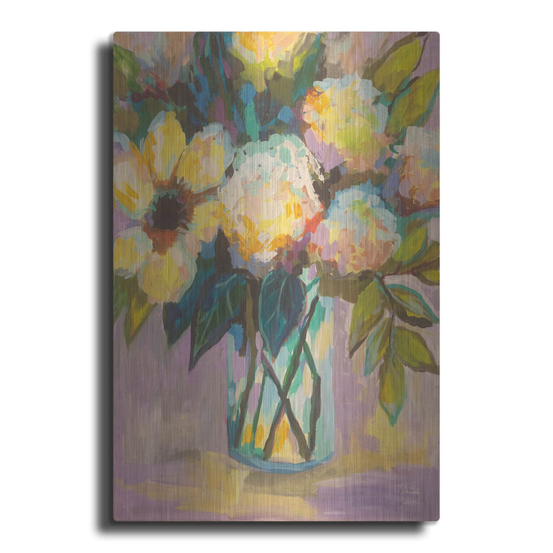 'Lavender' by Jeanette Vertentes – Metal Wall Art