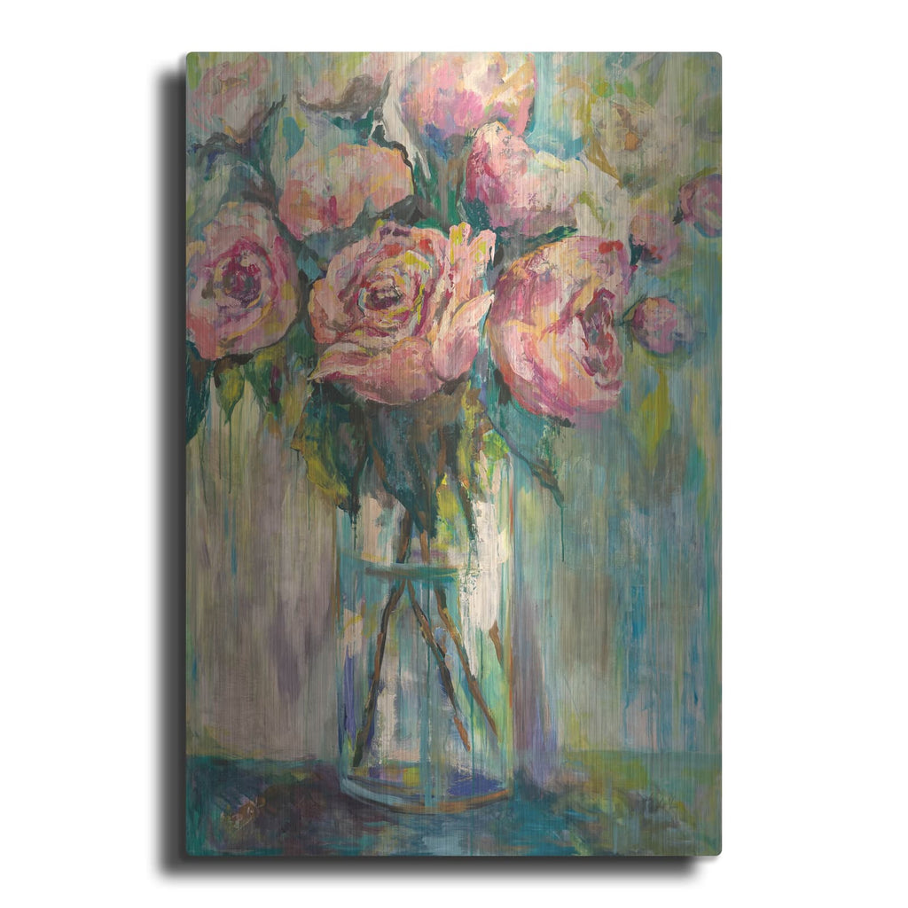 'Peony Play' by Jeanette Vertentes – Metal Wall Art