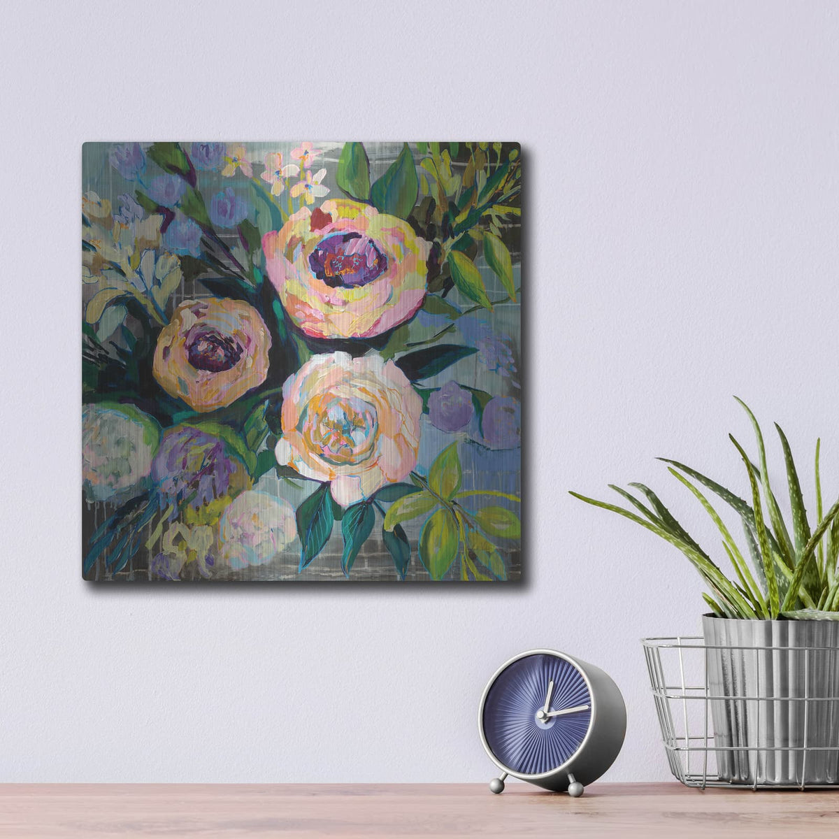 'Dreamy' by Jeanette Vertentes – Metal Wall Art, 12x12 room view