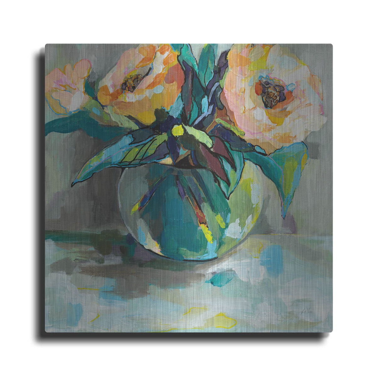 'Pink Ladies' by Jeanette Vertentes – Metal Wall Art
