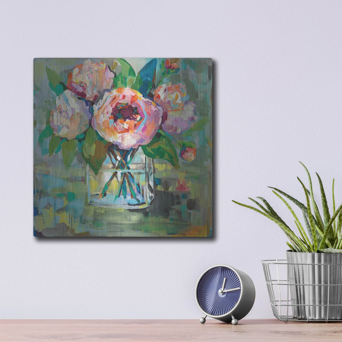 'First of the Season' by Jeanette Vertentes – Metal Wall Art, 12x12 room view