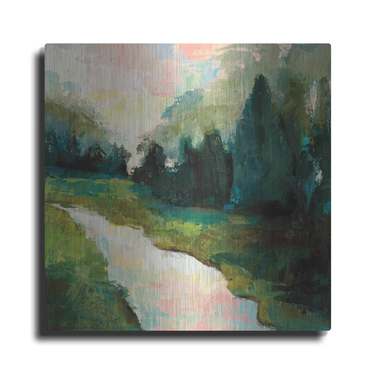 'River Walk' by Jeanette Vertentes – Metal Wall Art