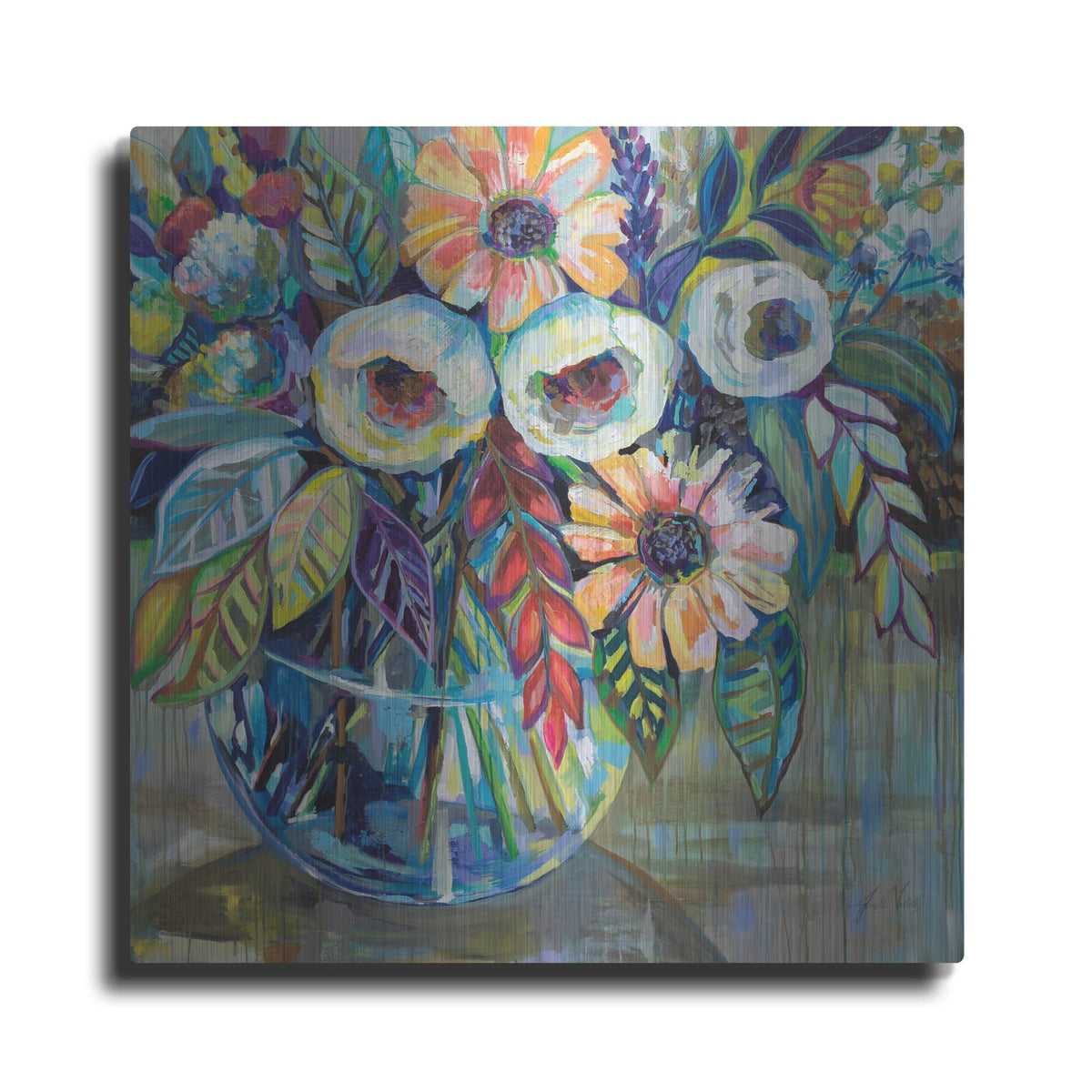 'Joy' by Jeanette Vertentes – Metal Wall Art