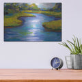 'Barn Island' by Jeanette Vertentes – Metal Wall Art, 16x12 room view