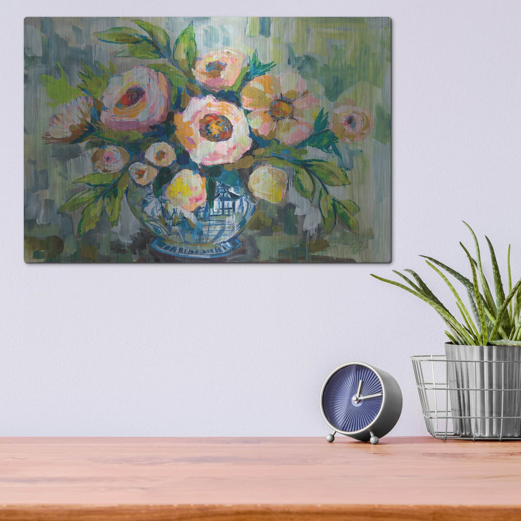 'Midsummer' by Jeanette Vertentes – Metal Wall Art, 16x12 room view
