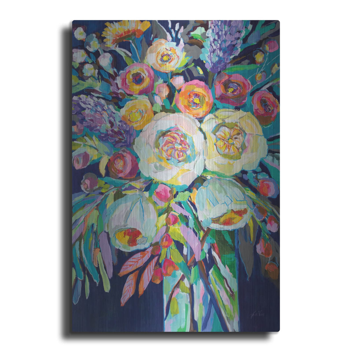'Lilys Bouquet' by Jeanette Vertentes – Metal Wall Art