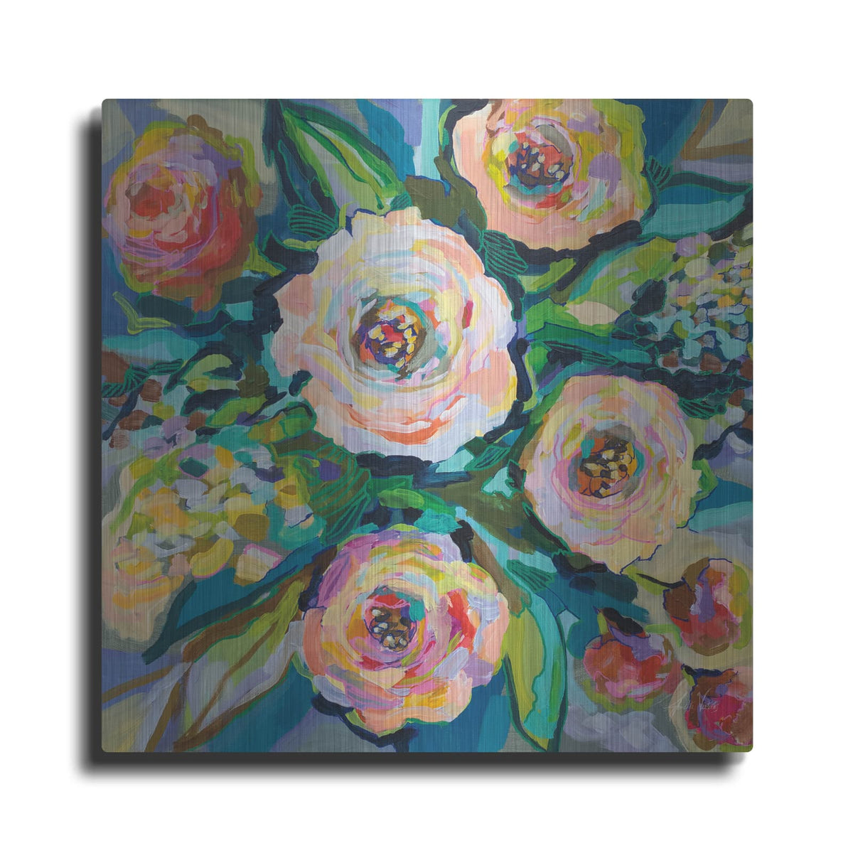 'Garden View' by Jeanette Vertentes – Metal Wall Art
