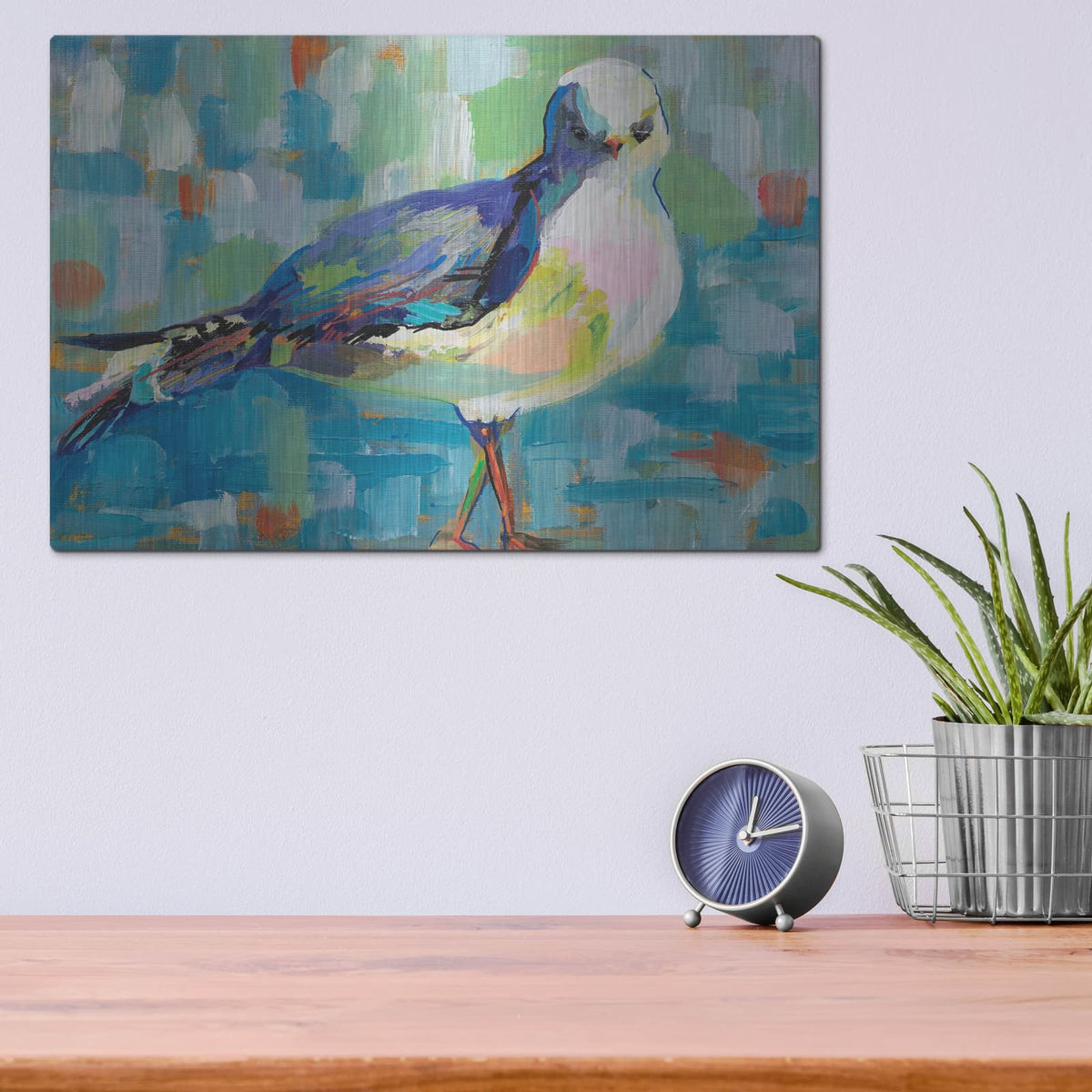 'Mike' by Jeanette Vertentes – Metal Wall Art, 16x12 room view