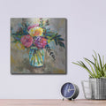 'Masons Bouquet' by Jeanette Vertentes – Metal Wall Art, 12x12 room view