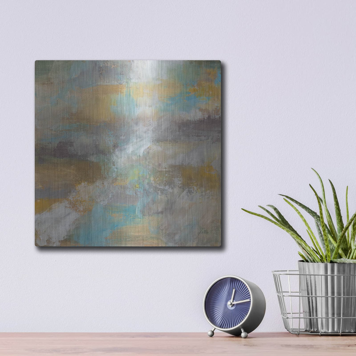 'Heaven' by Jeanette Vertentes – Metal Wall Art, 12x12 room view