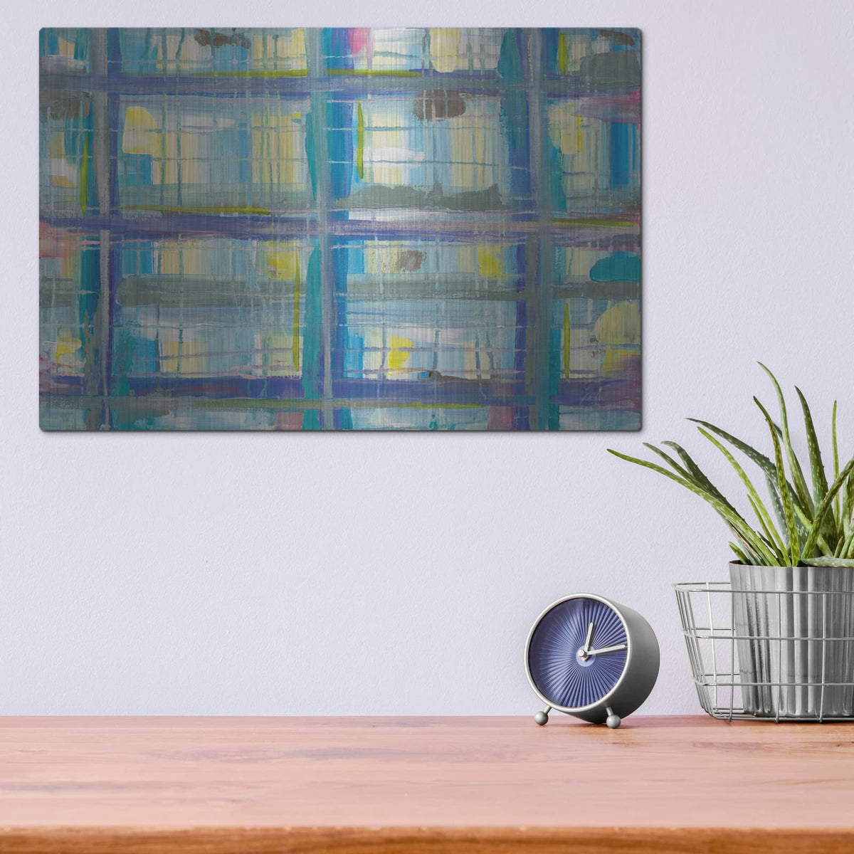 'India' by Jeanette Vertentes – Metal Wall Art, 16x12 room view
