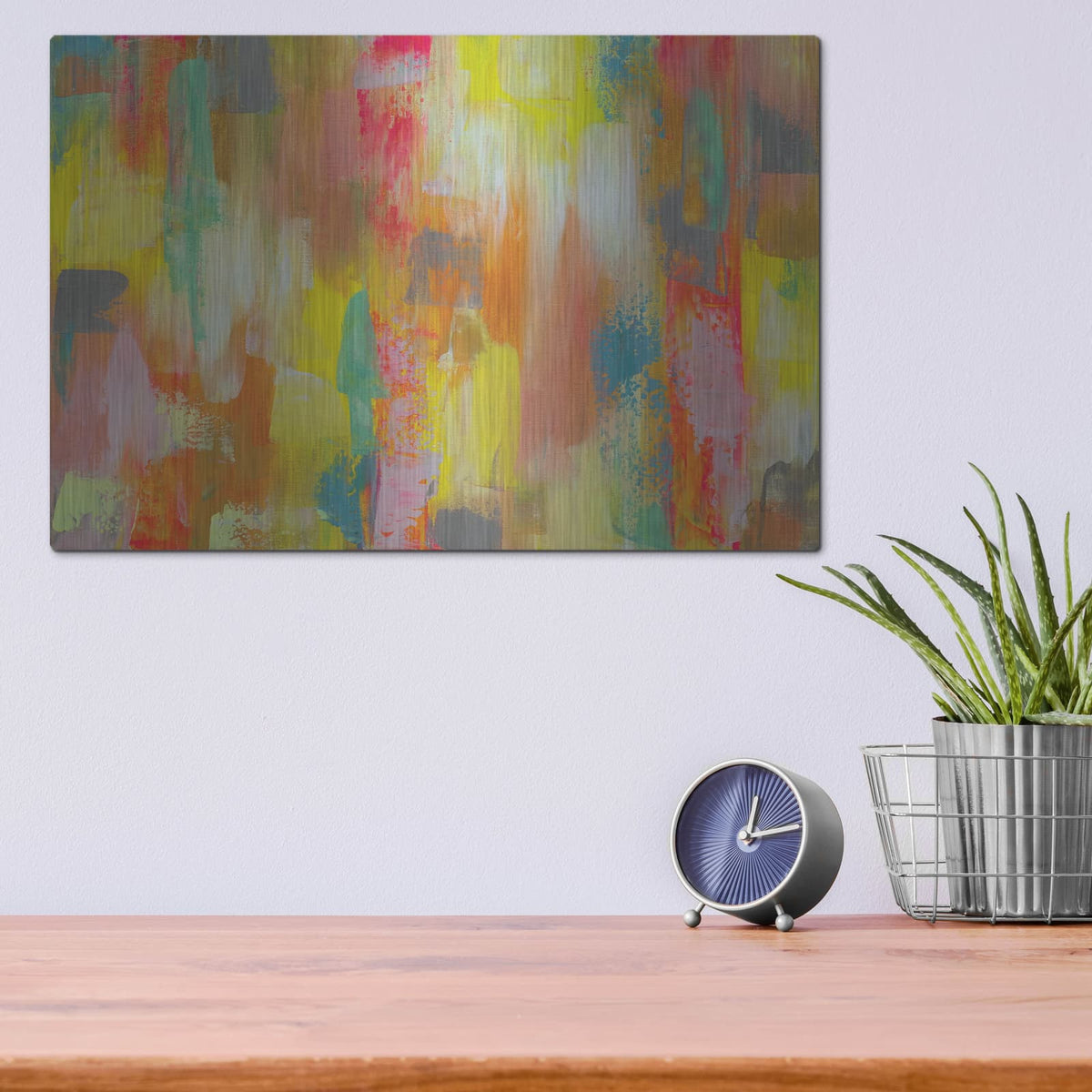 'Levity' by Jeanette Vertentes – Metal Wall Art, 16x12 room view