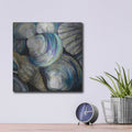 'Key West Shells' by Jeanette Vertentes – Metal Wall Art, 12x12 room view