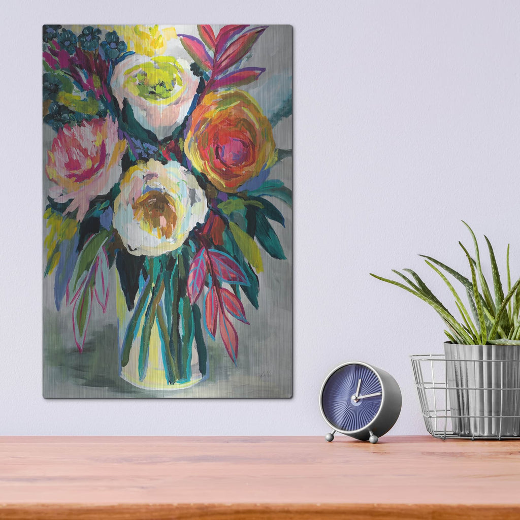 'First Kiss' by Jeanette Vertentes – Metal Wall Art, 12x16 room view