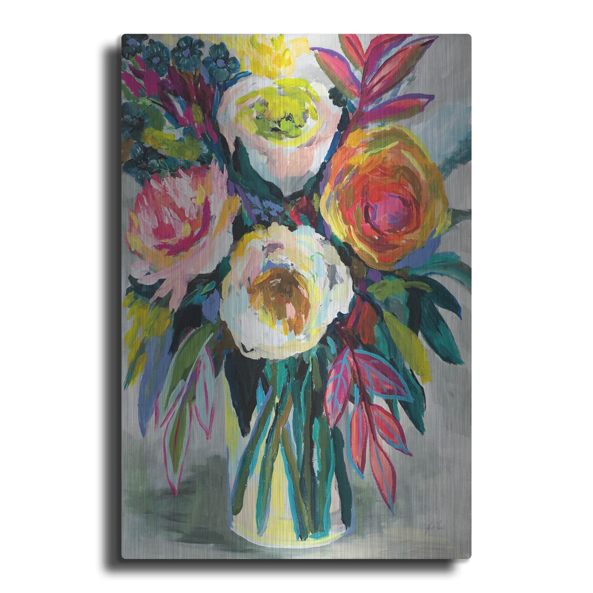 'First Kiss' by Jeanette Vertentes – Metal Wall Art