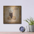 'Coffee Time I' by Silvia Vassileva – Metal Wall Art, 12x12 room view