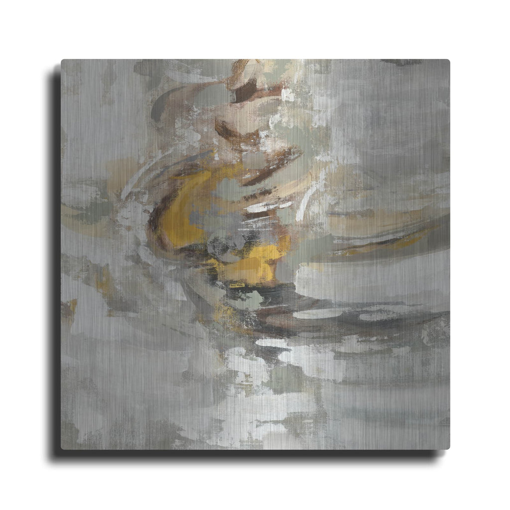 'Amber Ring' by Silvia Vassileva – Metal Wall Art