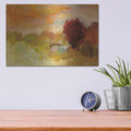 'Fall Glory' by Silvia Vassileva – Metal Wall Art, 16x12 room view