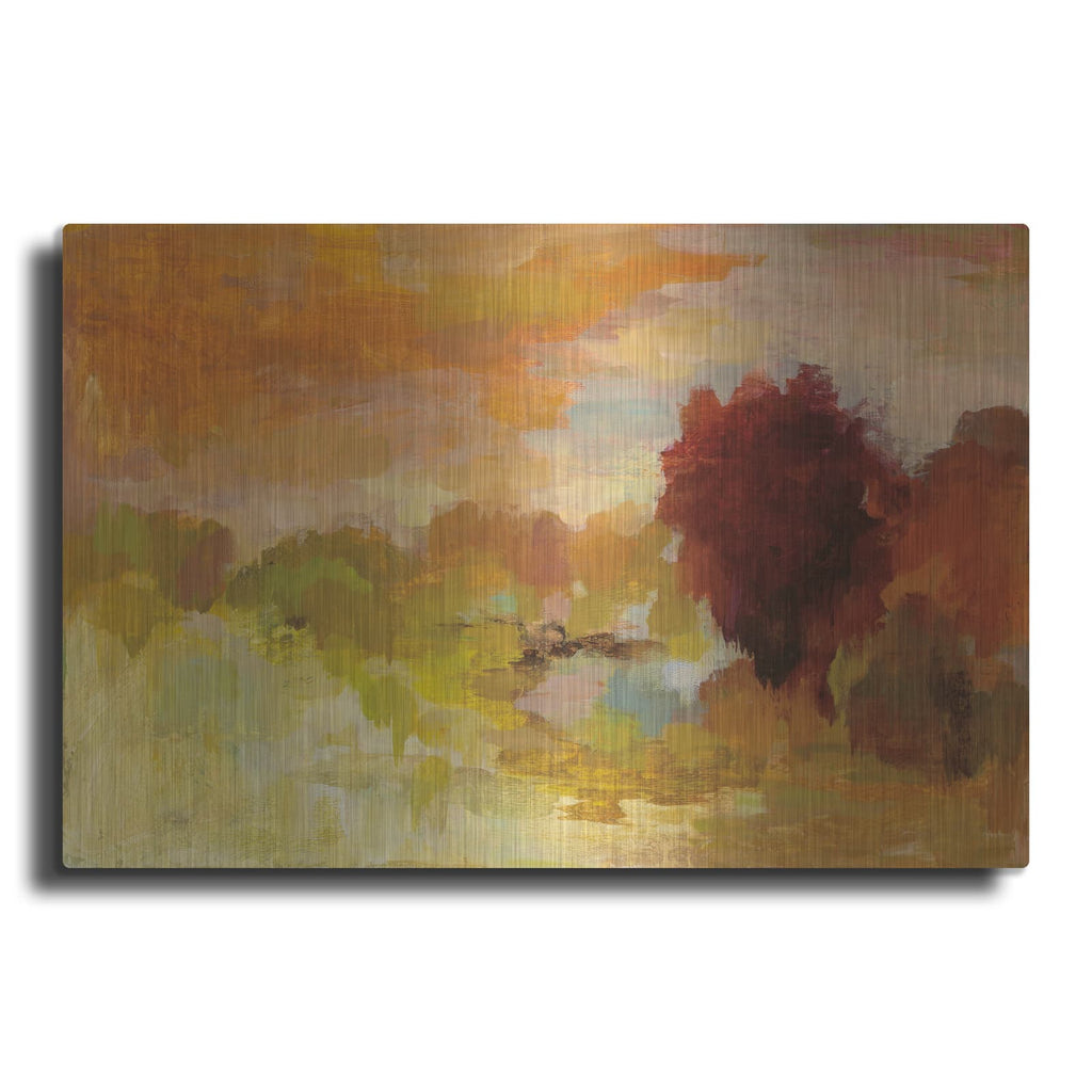 'Fall Glory' by Silvia Vassileva – Metal Wall Art