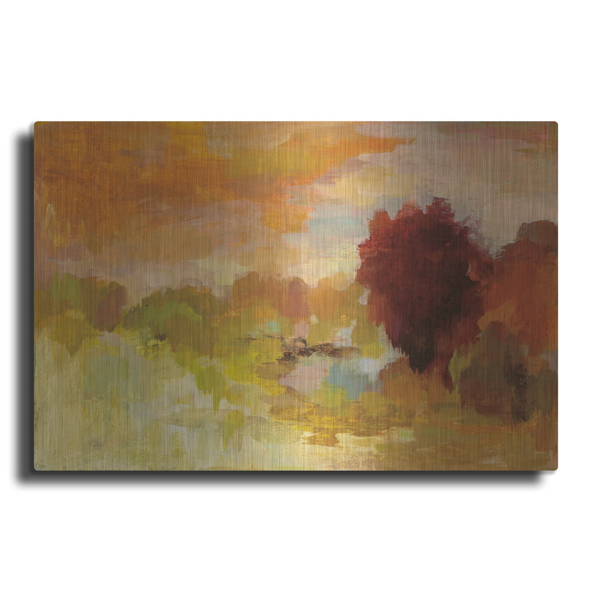 'Fall Glory' by Silvia Vassileva – Metal Wall Art