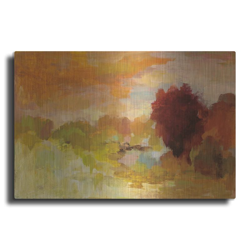 'Fall Glory' by Silvia Vassileva – Metal Wall Art