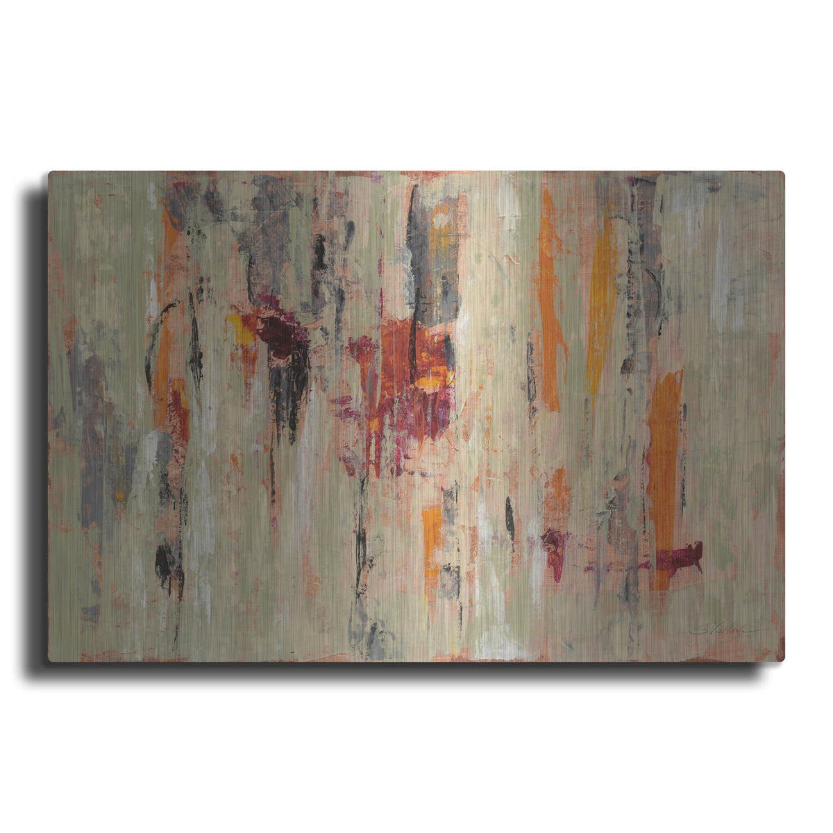 'Graffiti Wall I' by Silvia Vassileva – Metal Wall Art
