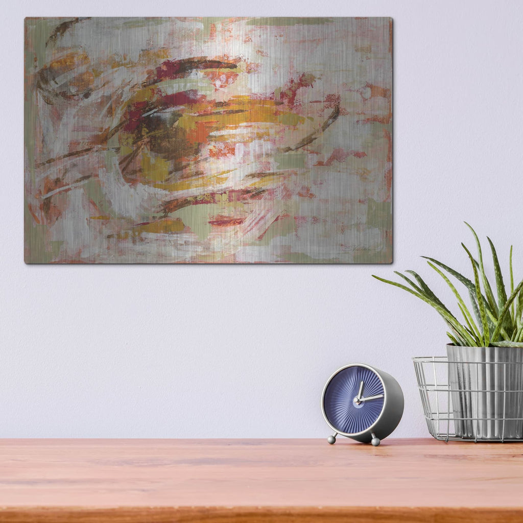 'Graffiti Wall II' by Silvia Vassileva – Metal Wall Art, 16x12 room view