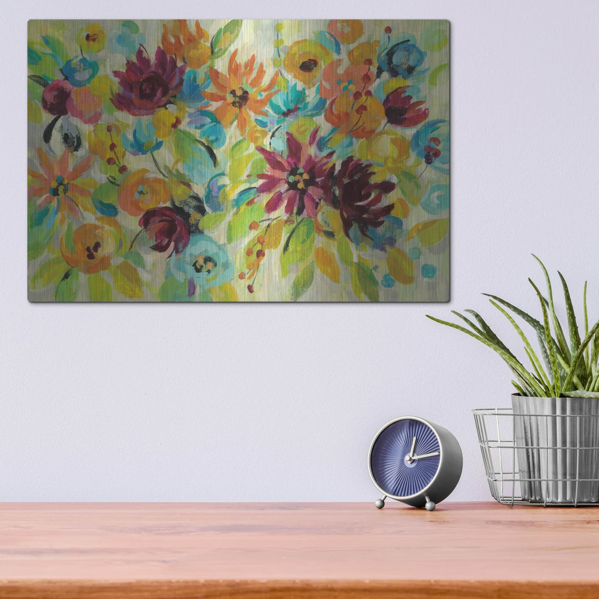 'Autumn Joy' by Silvia Vassileva – Metal Wall Art, 16x12 room view