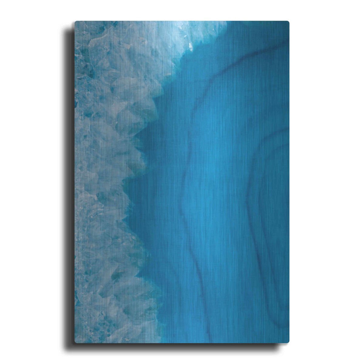 'Agate Geode' by Wild Apple Portfolio – Metal Wall Art
