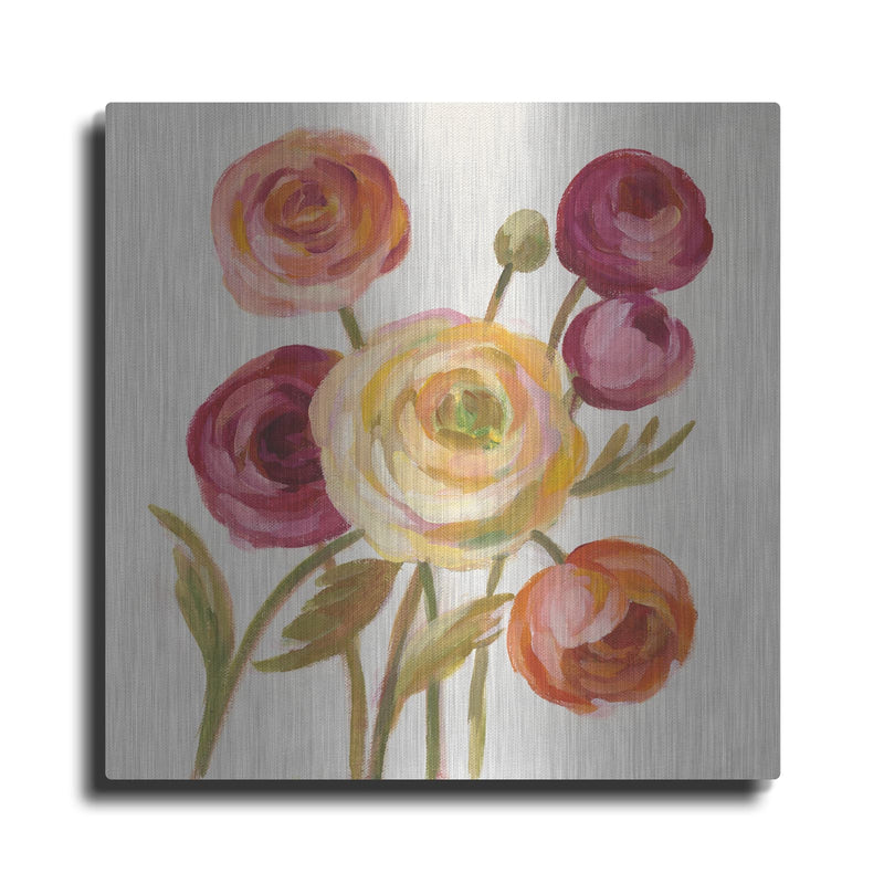 'English Garden II' by Silvia Vassileva – Metal Wall Art