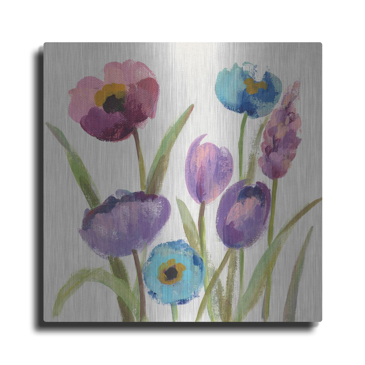 'Wild Garden II' by Silvia Vassileva – Metal Wall Art