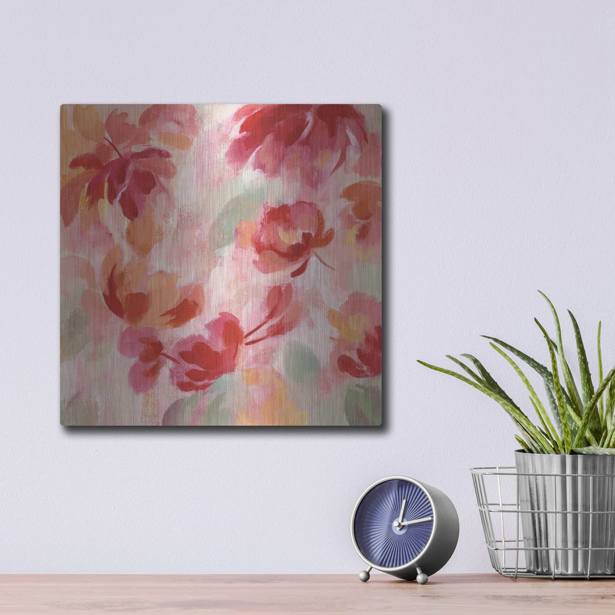 'Spring Galore III' by Silvia Vassileva – Metal Wall Art, 12x12 room view