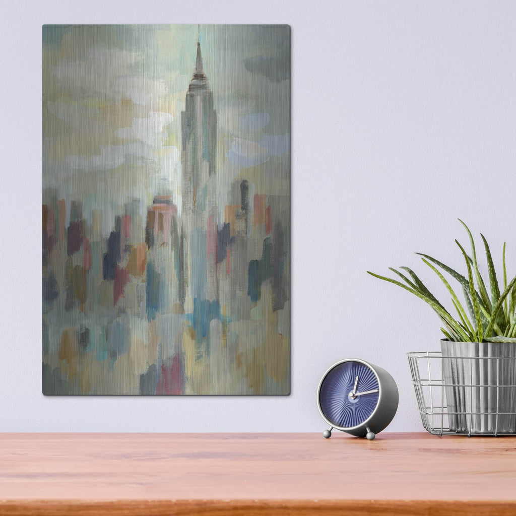 'New York Impression' by Silvia Vassileva – Metal Wall Art, 12x16 room view