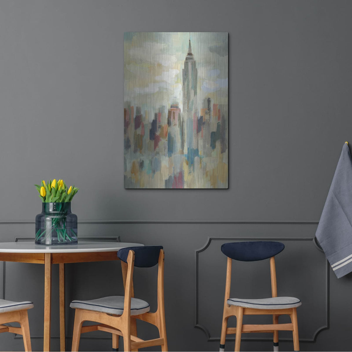 'New York Impression' by Silvia Vassileva – Metal Wall Art, 24x36 room view