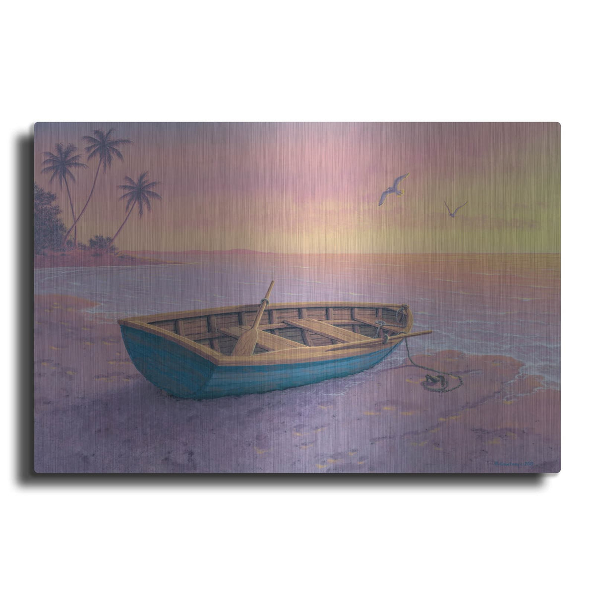 'Life Is But A Dream' by Richard Courtney – Metal Wall Art