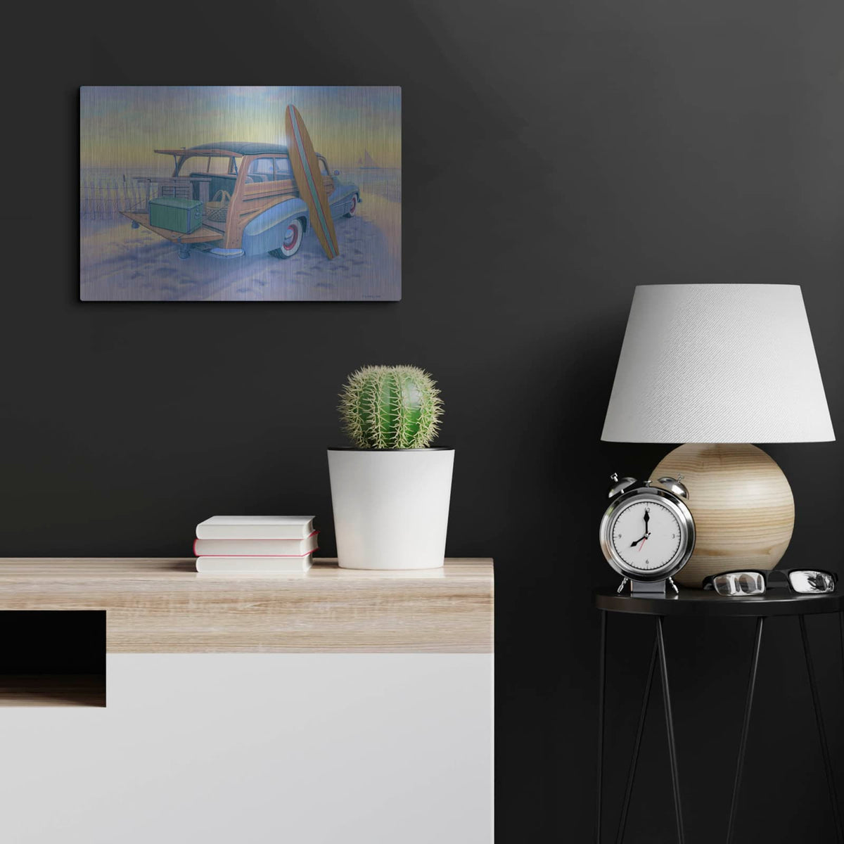 'Ready to Go' by Richard Courtney – Metal Wall Art, 24x16 room view