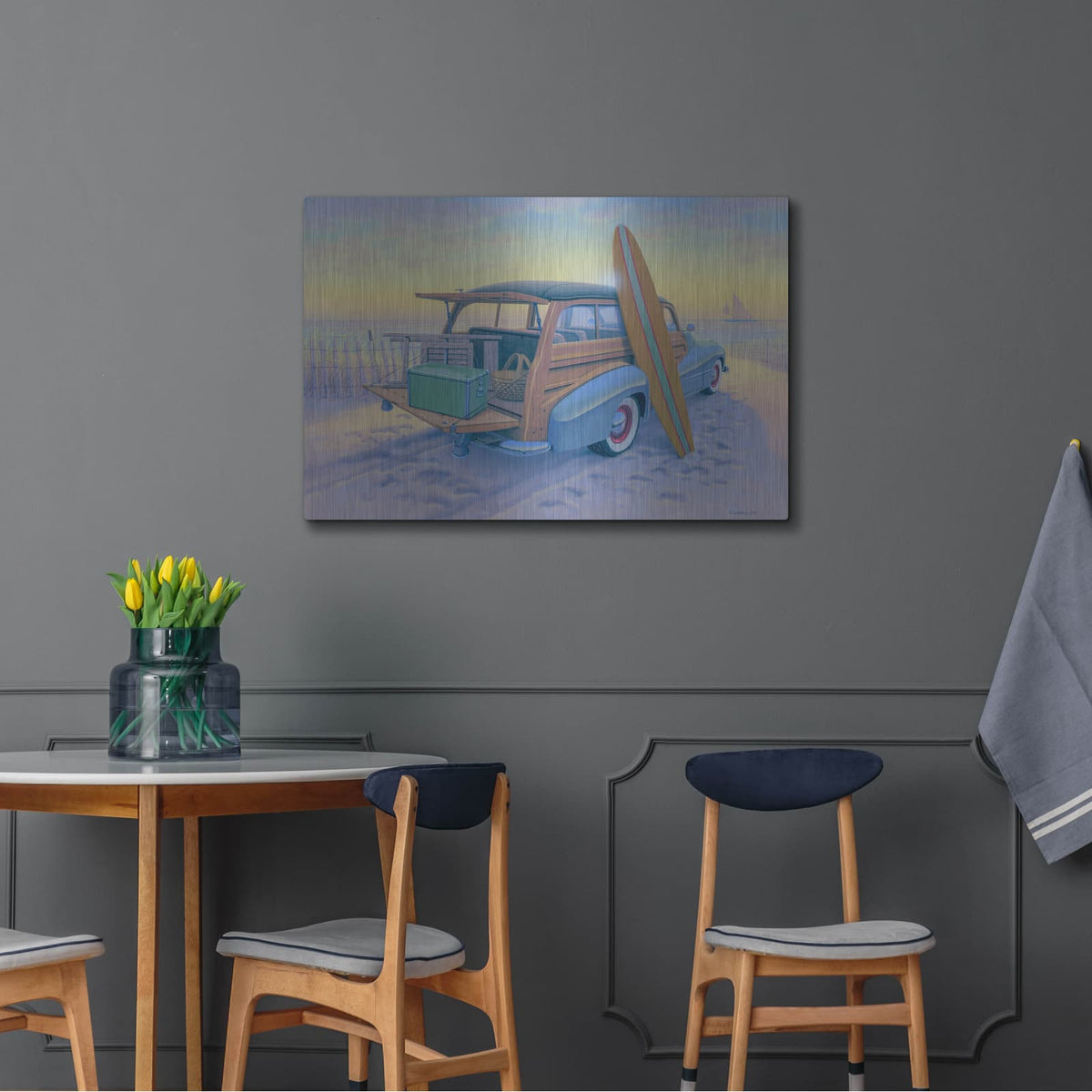 'Ready to Go' by Richard Courtney – Metal Wall Art, 36x24 room view