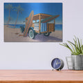 'The Good Ole Days' by Richard Courtney – Metal Wall Art, 16x12 room view