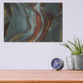'Velvet Shimmer' by Delores Naskrent – Metal Wall Art, 16x12 room view