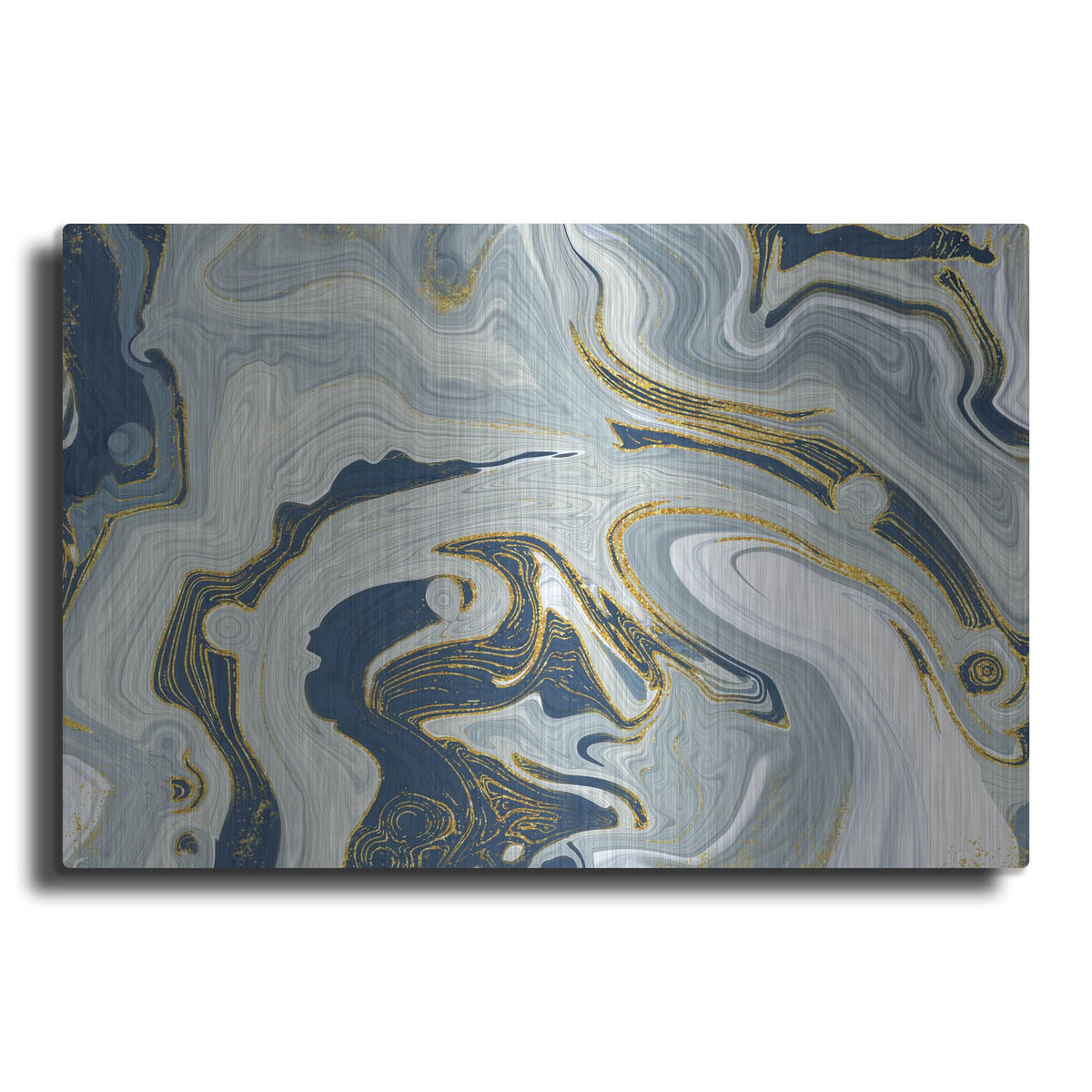 'Marble Heaven' by Delores Naskrent – Metal Wall Art