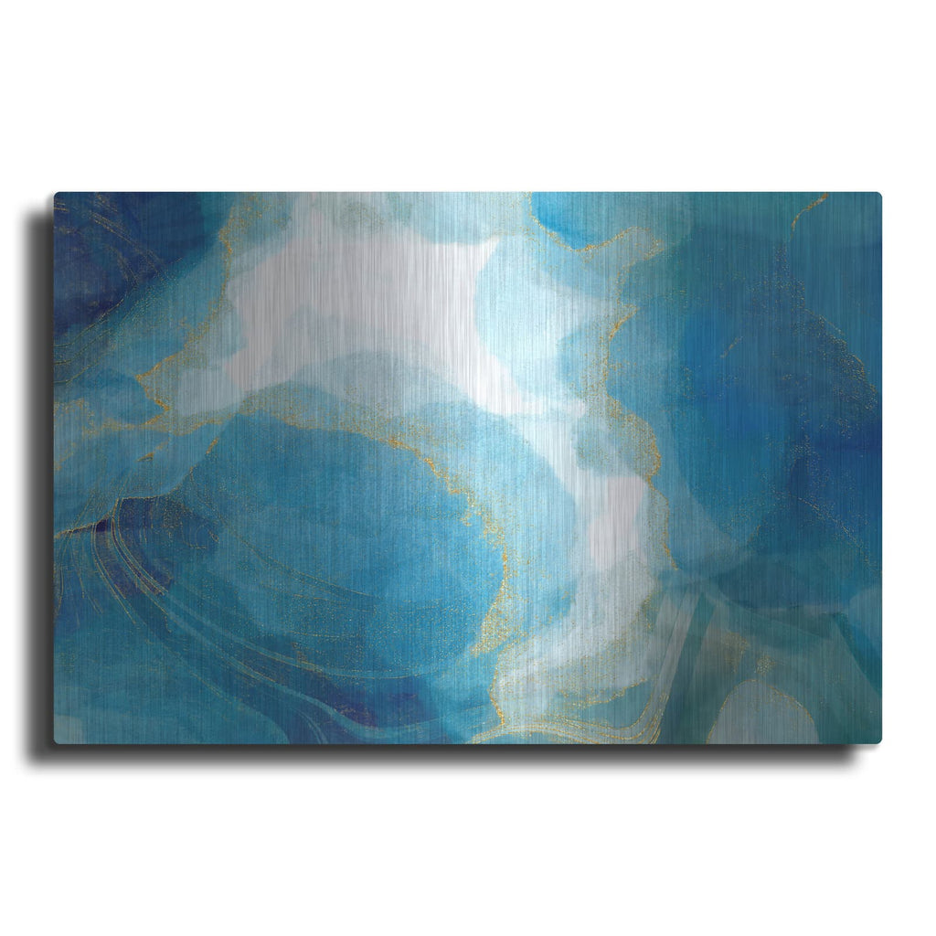 'Partly Cloudy' by Delores Naskrent – Metal Wall Art